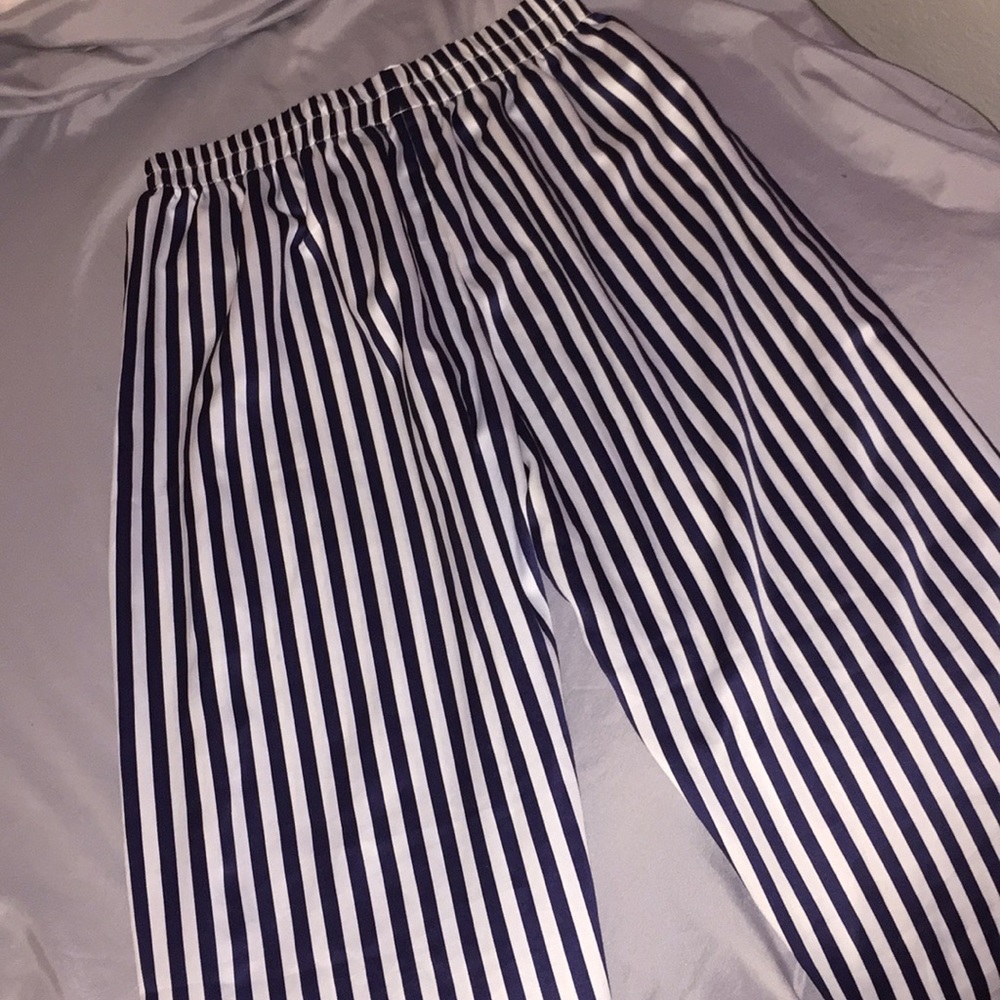Striped slacks